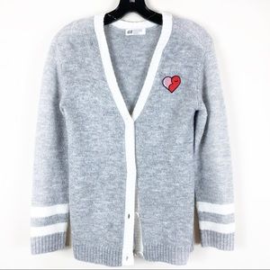Girls H&M Boyfriend Cardigan sz 10-12
